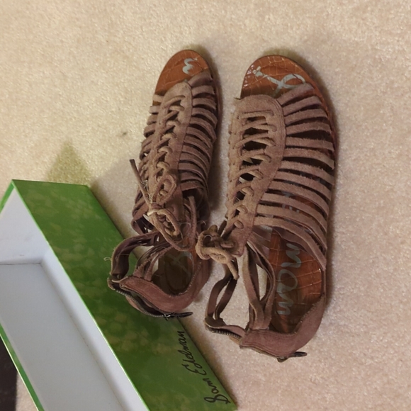 Sam Edelman Gladiator Sandals Sz 6 - Picture 2 of 3